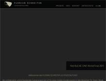 Tablet Screenshot of florianschreiter.de